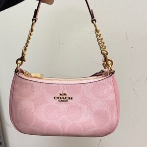Coach Powder Pink Terri Shoulder Bag